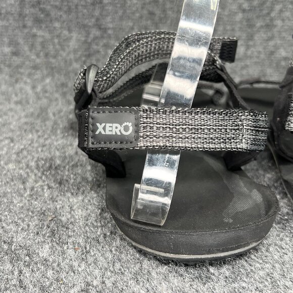 Zero Shoes Z-Trail EV Sandals Men's Size 12 Black Grey Outdoor Hiking Water Shoe - Picture 6 of 12